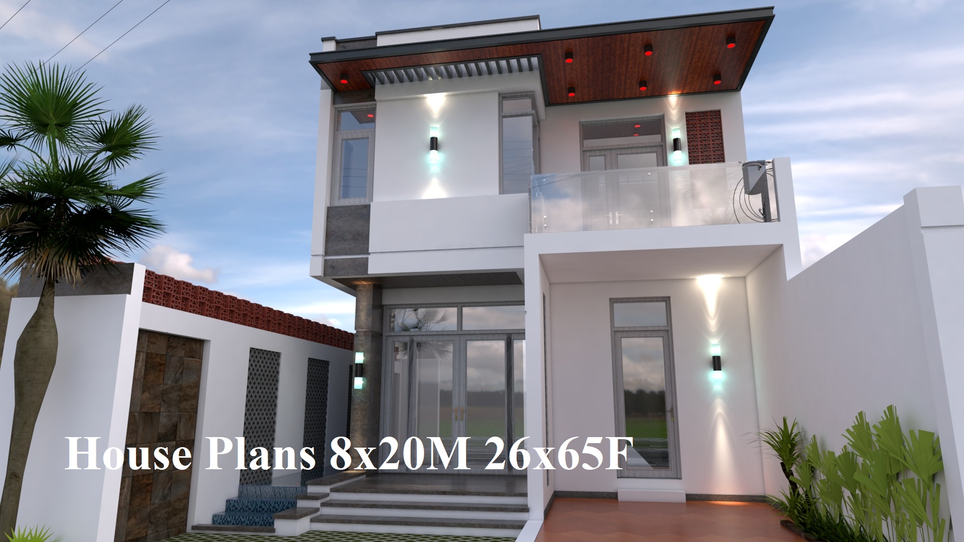 House Plans 8x20M 26x65F