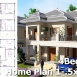 House plans 10x14M 35x48F