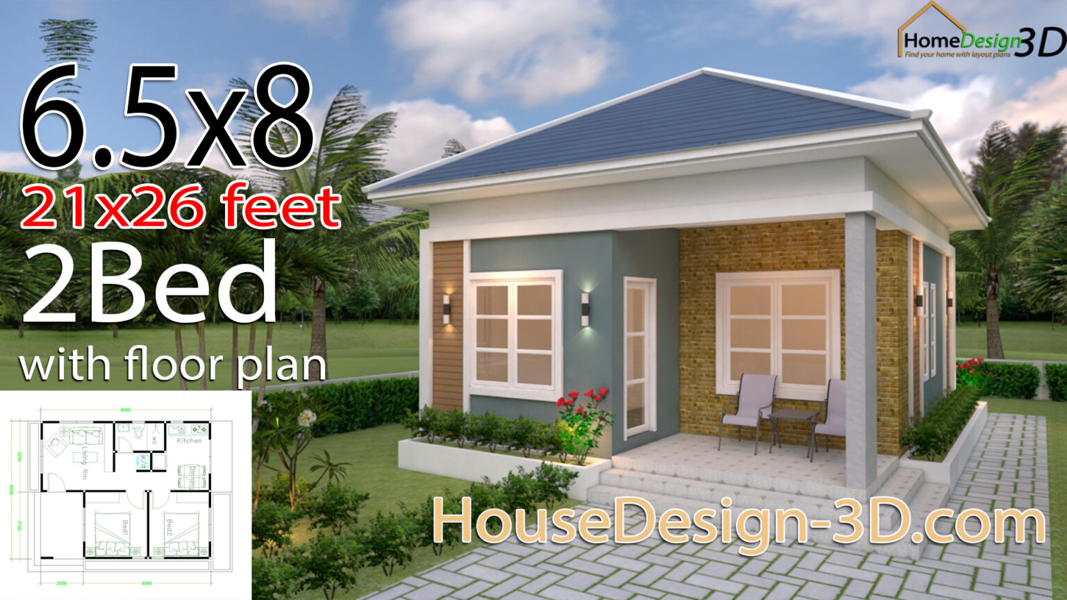 House Design 3d 10x10 Meter 33x33 Feet 3 Bedrooms Hip Roof House Design 3d