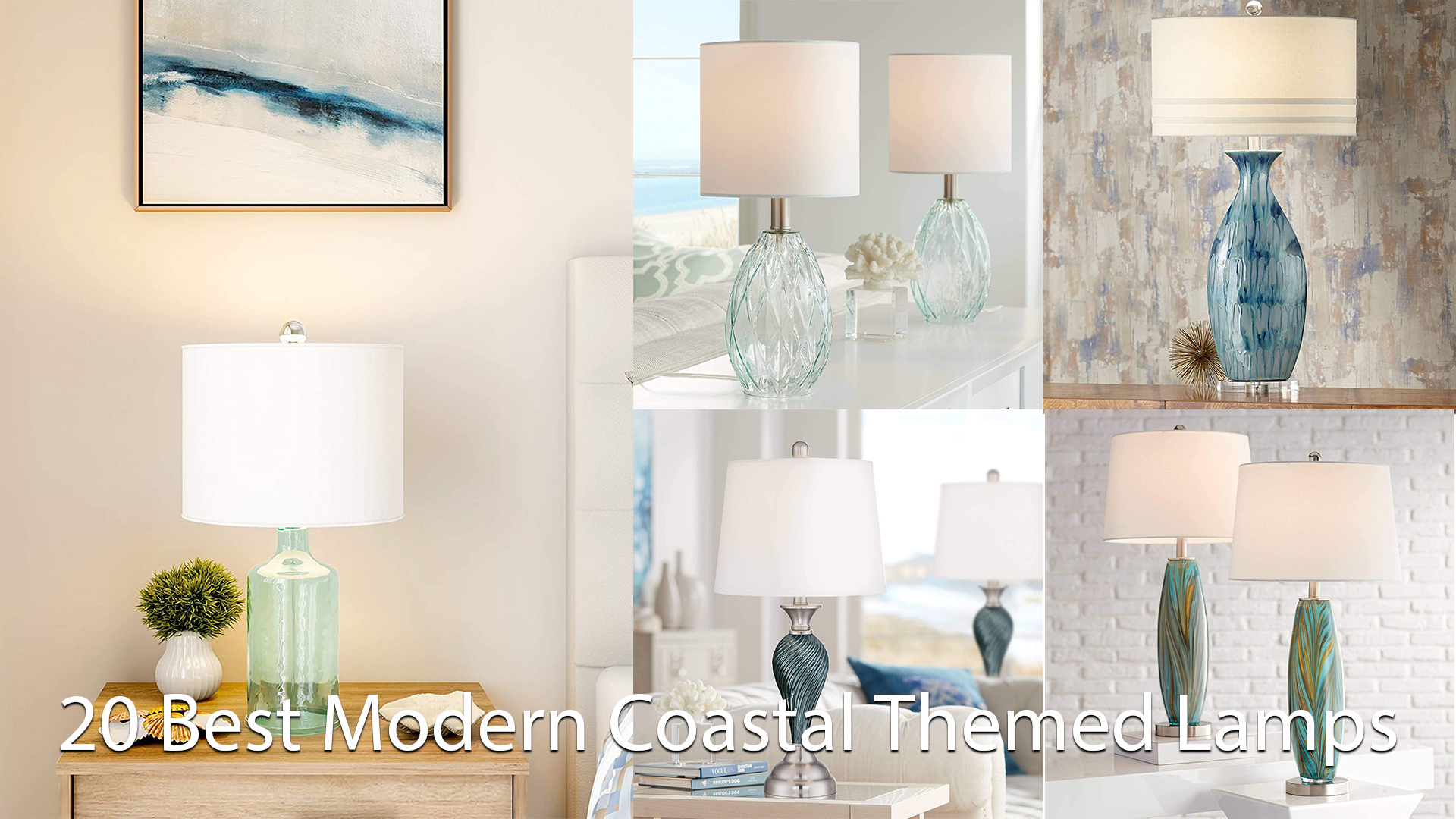 20 Best Modern Coastal Themed Lamps