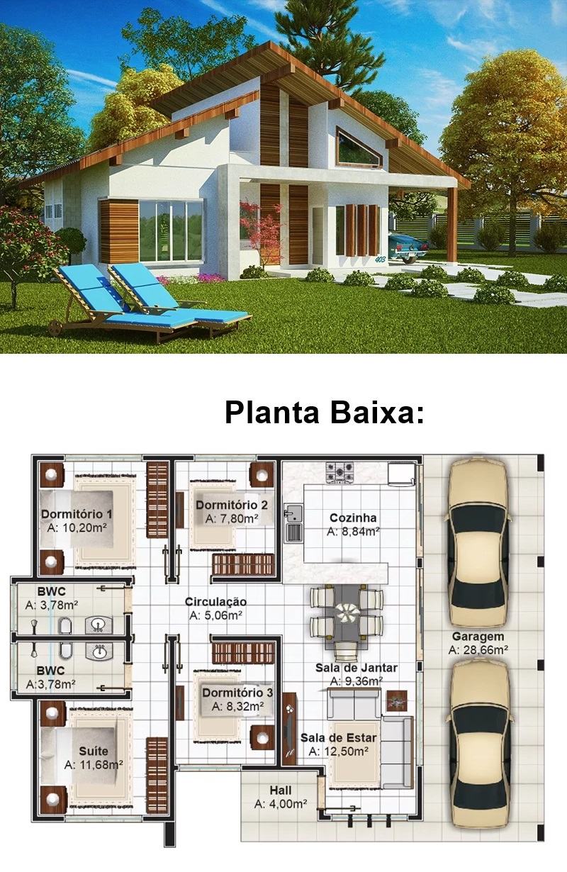 House-Design-Plan-14x10-Meter-with-4-Bedrooms-1-Cover