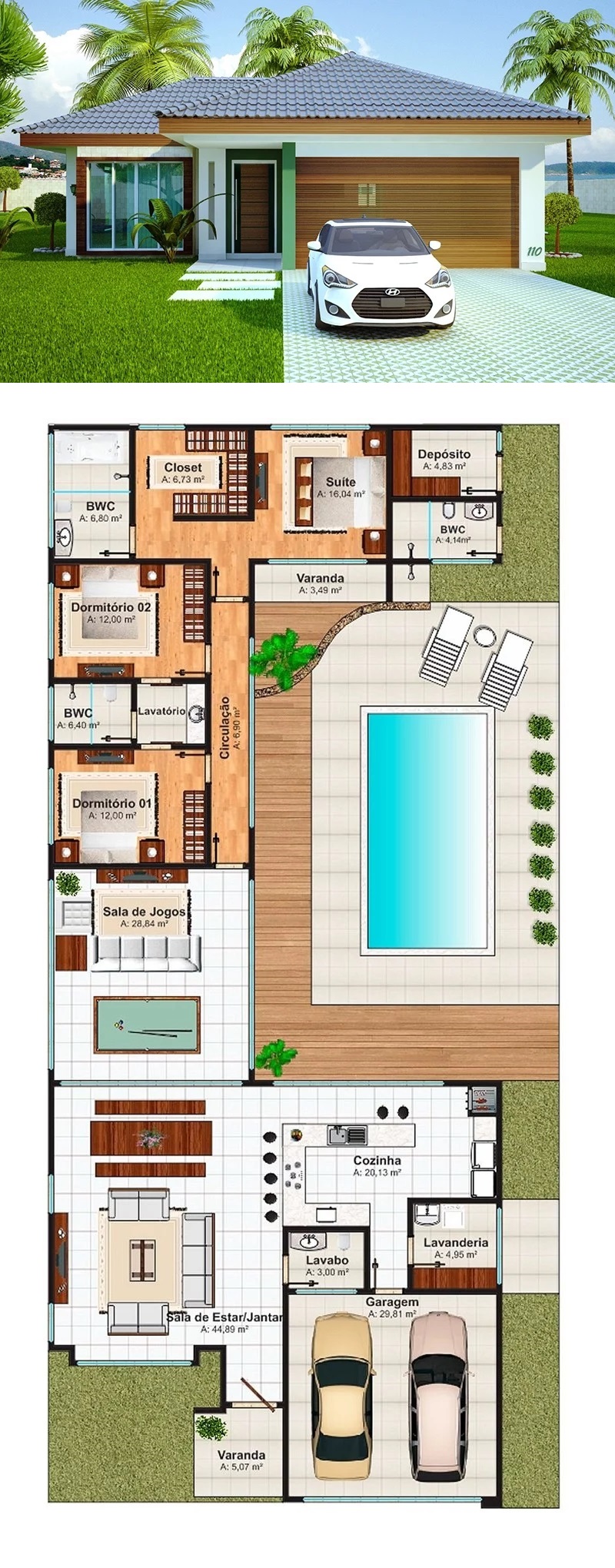 House-Design-Plan-15x30-Meter-with-3-Bedrooms-3d-1-Cover
