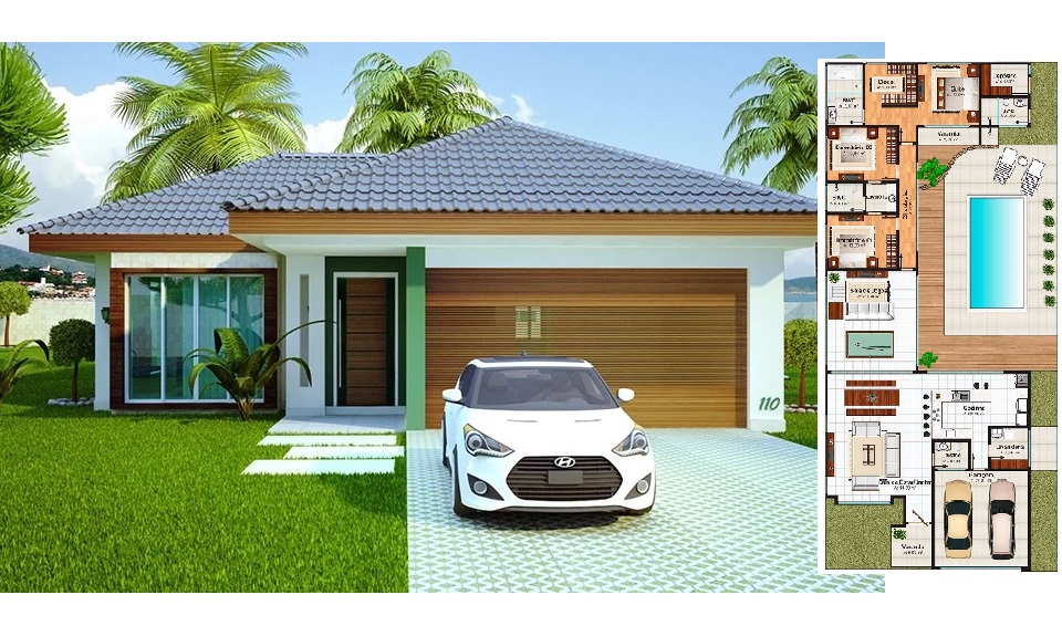 House-Design-Plan-15x30-Meter-with-3-Bedrooms-3d-1