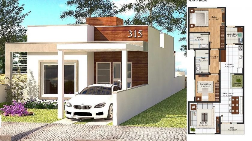 House-Design-Plan-6.5x14-Meter-with-3-Bedrooms-2-Cover