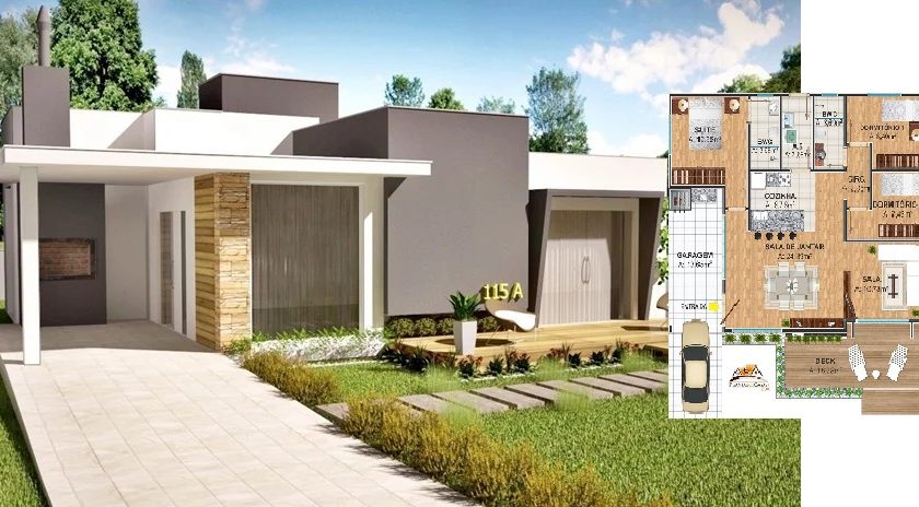 House-Design-Plans-12x9-Meter-with-3-Bedrooms-front-3d-view
