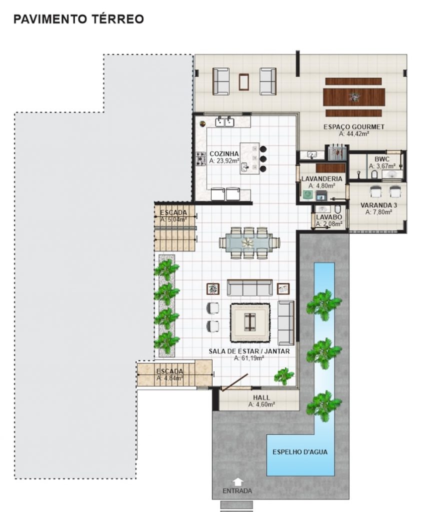 House Plan Plot 25x30 Meter with 4 Bedrooms plan 2