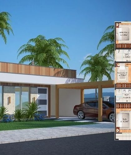 Modern-House-Design-10.5x14.5-Meter-with-4-Bedrooms-front-3d-view-2-1