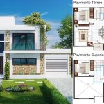 House-Design-Plan-13x7.5-Meter-with-3-Bedrooms-Cover