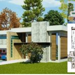 Modern-House-Plan-30x45-Meter-with-5-Bedrooms-front-3d