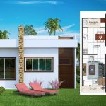 Small-House-Design-8x10-Meter-with-3-Bedrooms