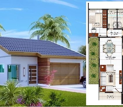 Small-House-Plans-10x13-Meter-2-Beds-Plot-10x20-M-3d-view
